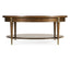 Garonne Round Walnut Coffee Table