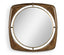 Garonne Walnut Framed Mirror - Small