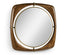 Garonne Walnut Framed Mirror - Small