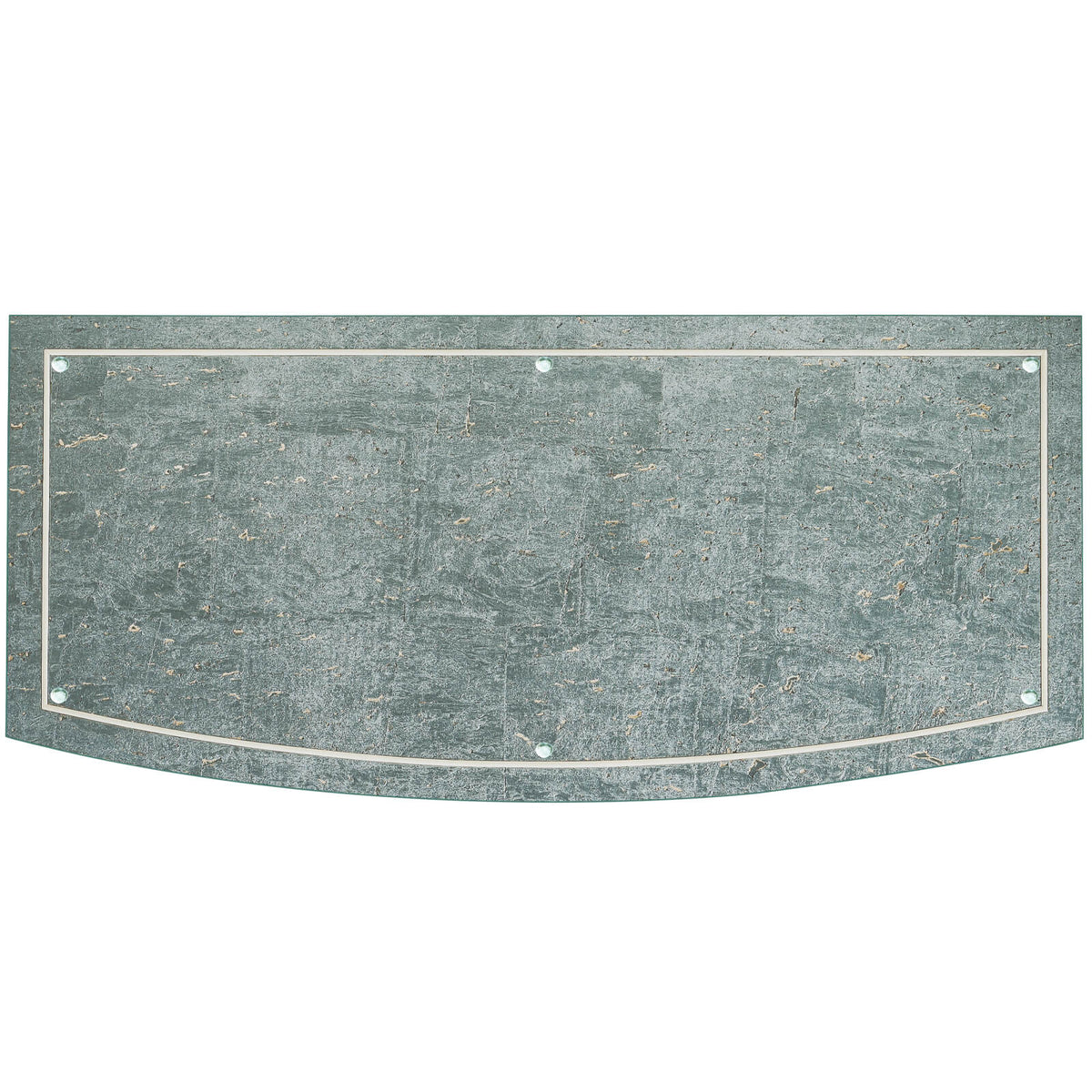 Suberin Cork Bow Front Chest of Drawers