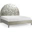 Shimmering Moon Half Round Panel Bed
