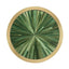 Verdure Round Side Table in Jade Green
