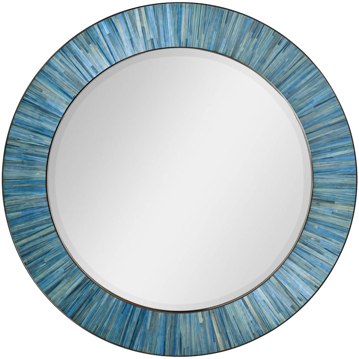 Sapphire Round Wall Mirror
