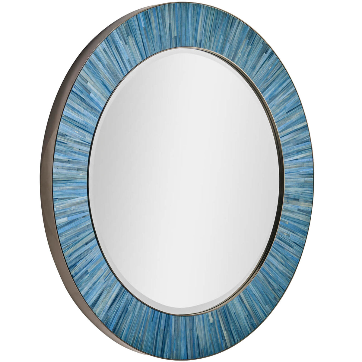 Sapphire Round Wall Mirror