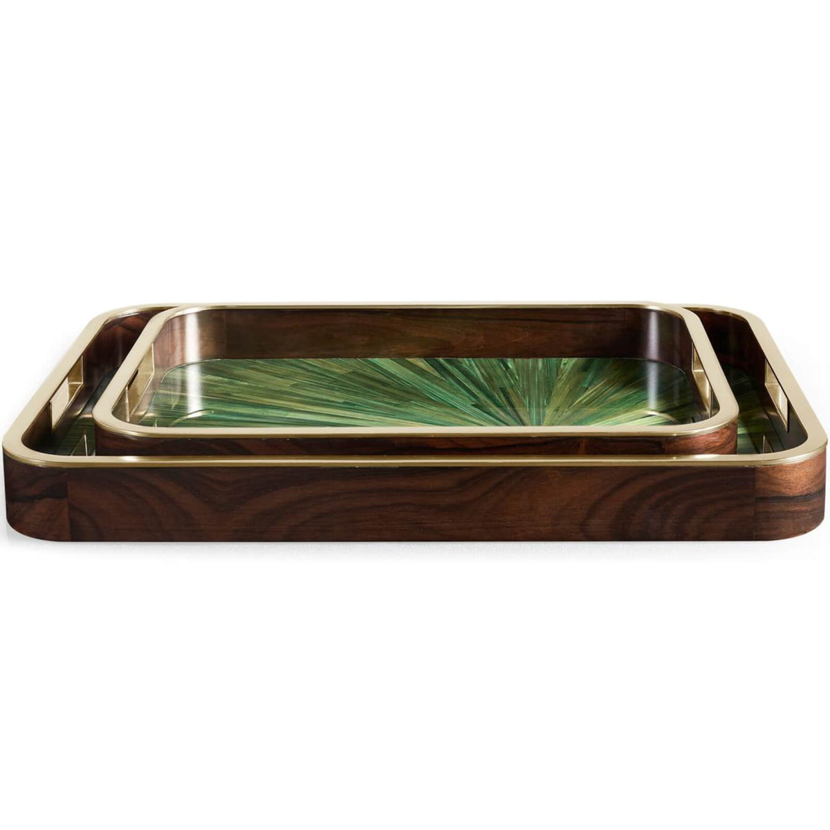 Verdure Rectangular Tray - Set of 2