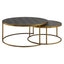 Aragon Nesting Coffee Tables in Grey Set of 2