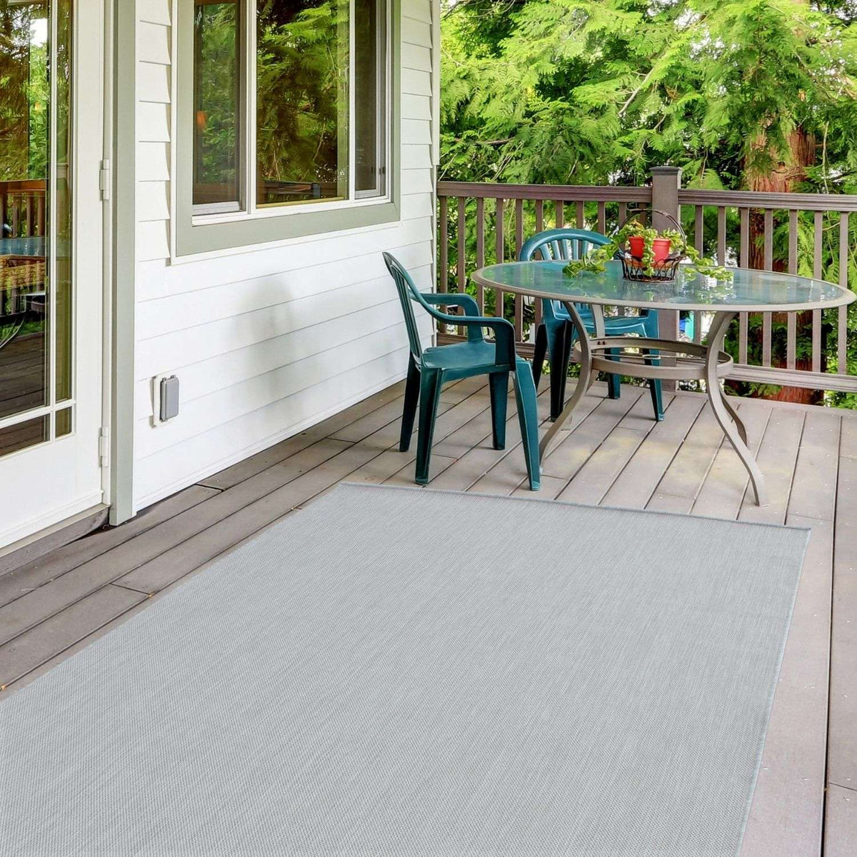 Ecology Outdoor Rug Grey | 500g