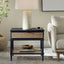 Coast Black Rattan Side Table