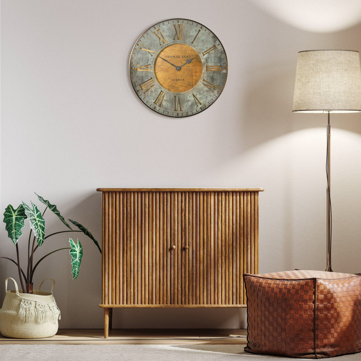 Florentine Wall Clock Star