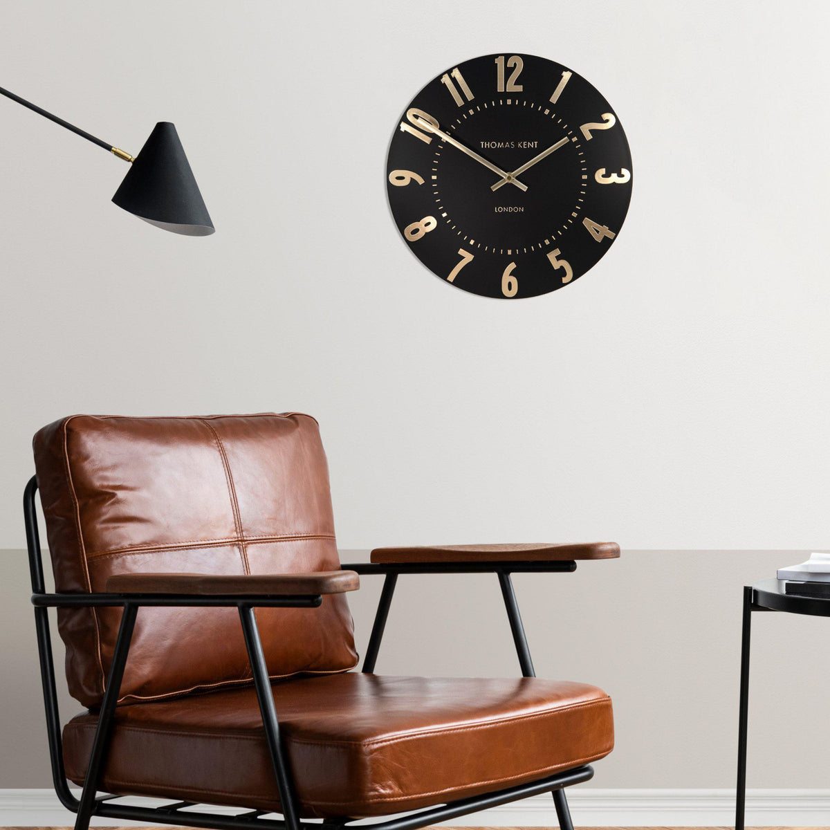 Mulberry Wall Clock Noir