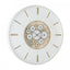 Clocksmith Wall Clock Cog Ivory