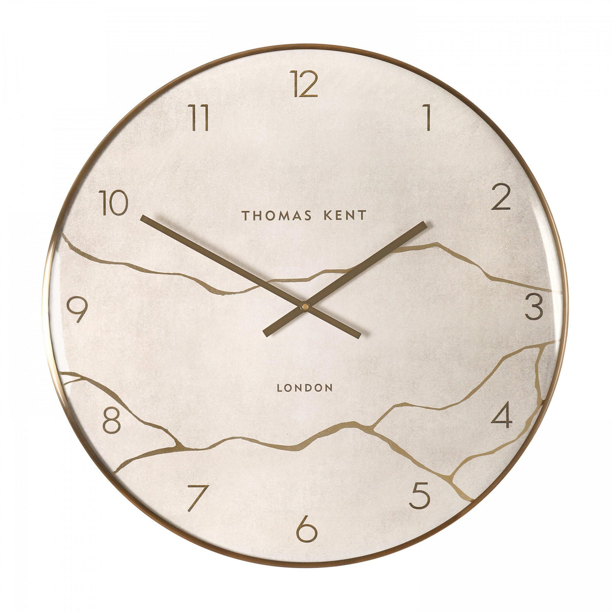 Oyster Wall Clock Stone