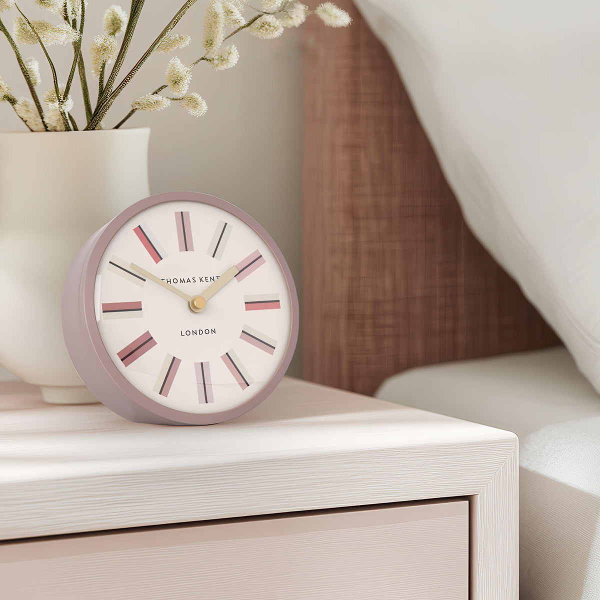 Swift Clock Dusty Pink