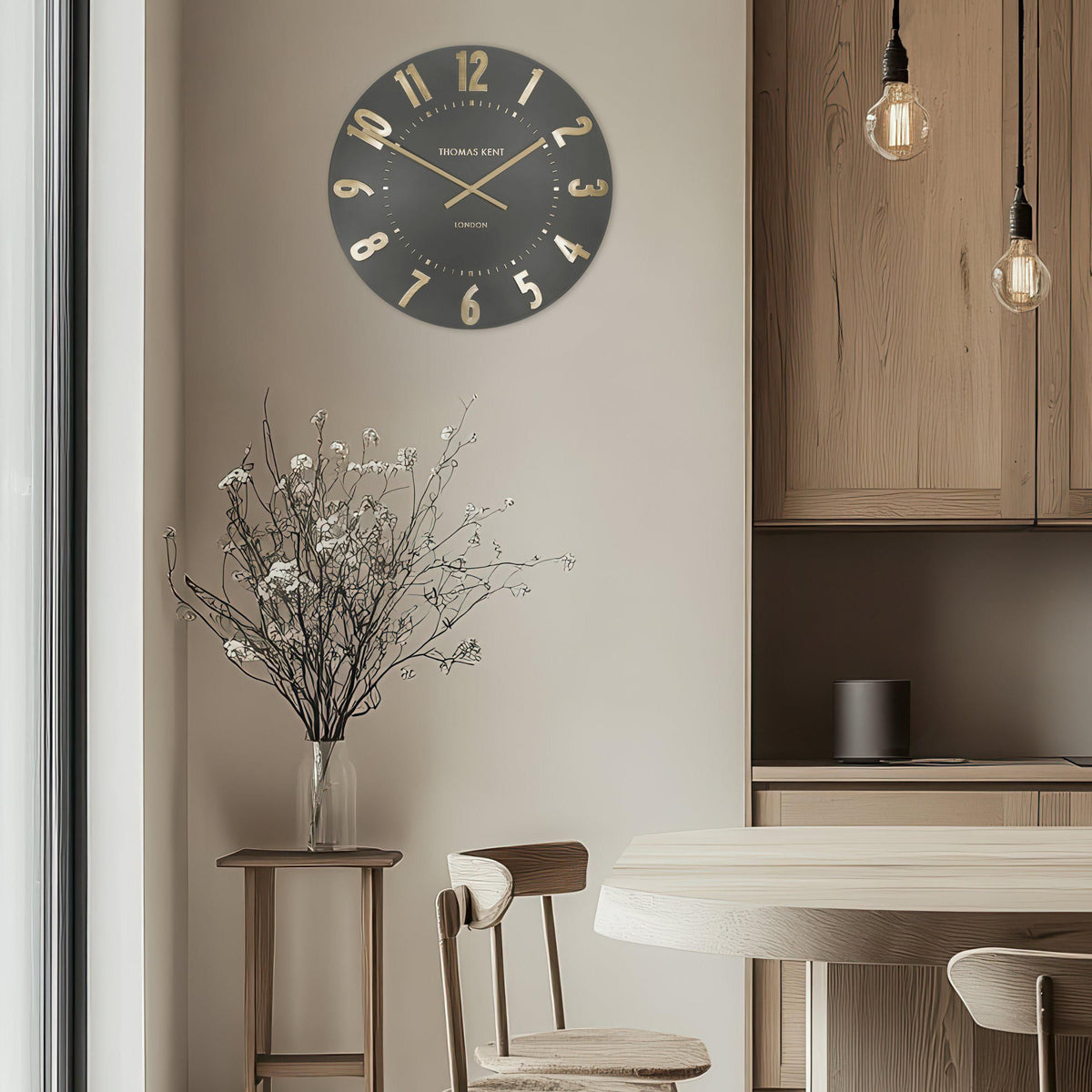 Mulberry Wall Clock Espresso