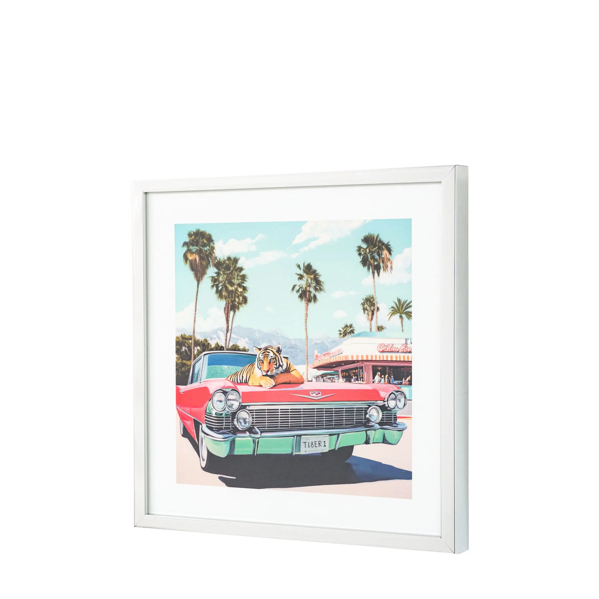 Wild Rest Stop Framed Art