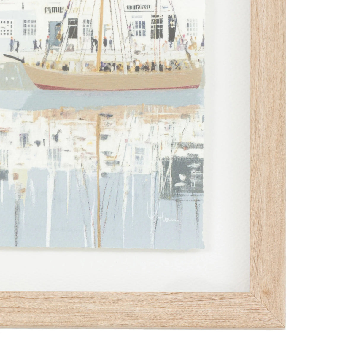 Dockside Days Framed Art