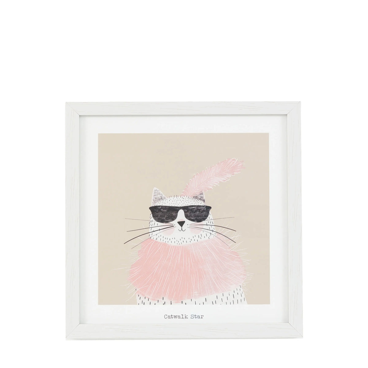 Catwalk Star Framed Art