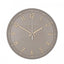 Tresco Wall Clock Taupe