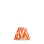 Zigzag Shade Apricot Orange Fabric 16cm