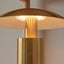 Sunset Rechargeable Table Lamp Brushed Gold