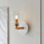 Travi Wall Light White Volakas Marble