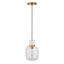 Travi 1 Pendant Light White Volakas Marble