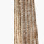 Seacomb Rattan Pyramid Floor Lamp Base with Pyramid 48cm Cream Cotton Tapered Square Lampshade