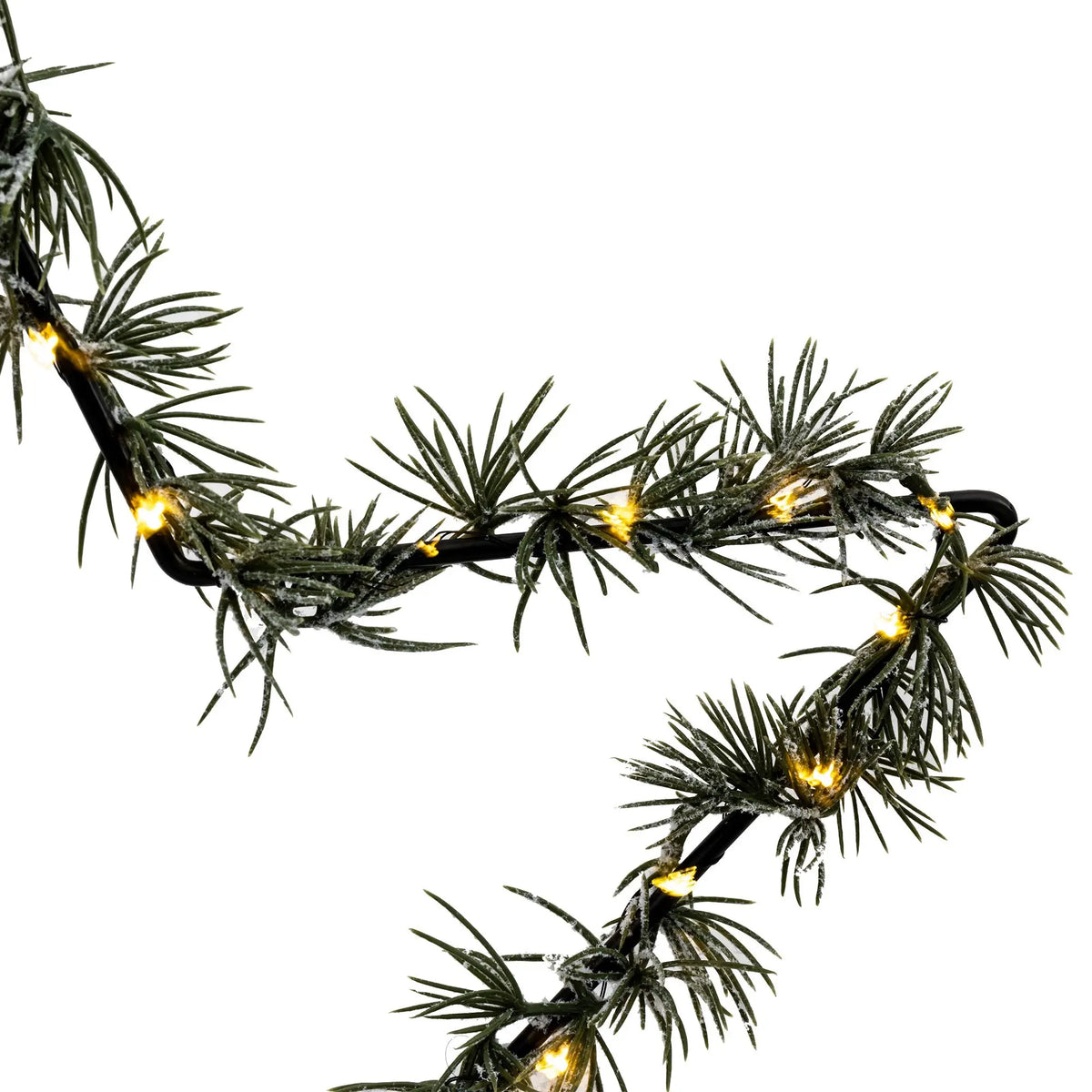 Star with Pine LED Green 500x90x600mm