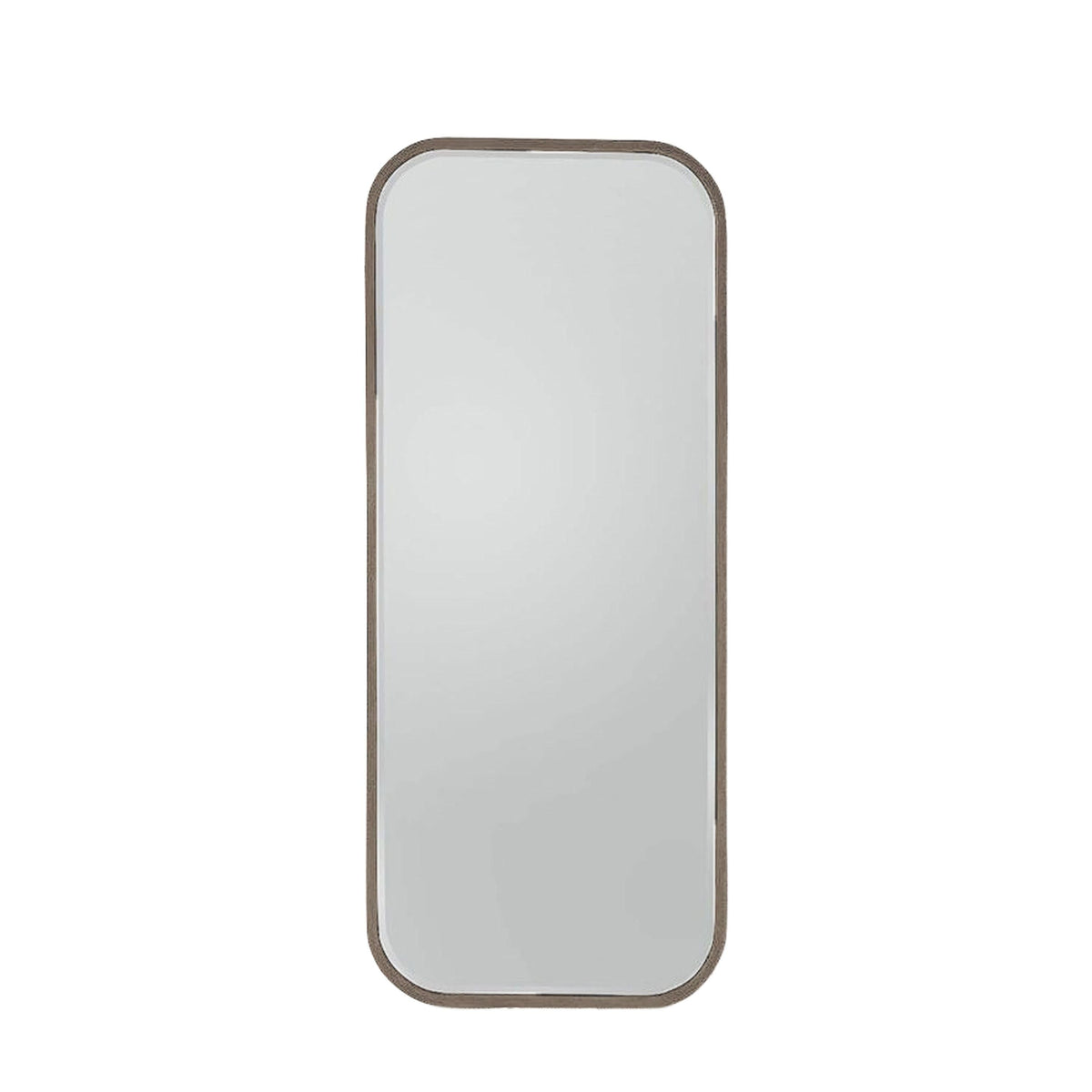 Logan Leaner Mirror Distressed Champagne