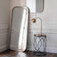 Logan Leaner Mirror Distressed Champagne