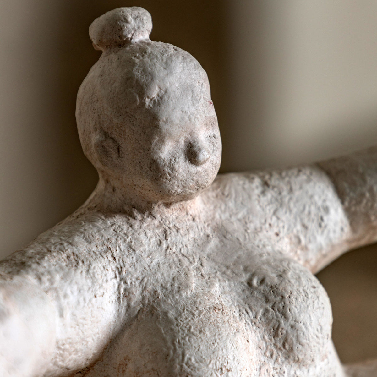 Lady Cement Decoration Large