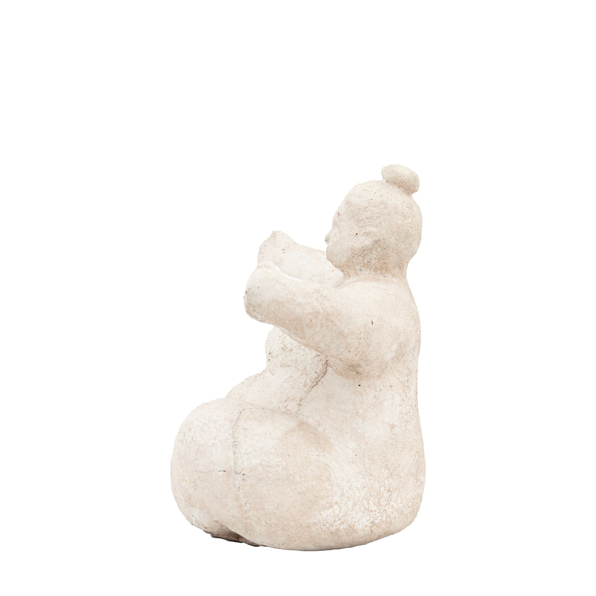 Lady Cement Decoration Large