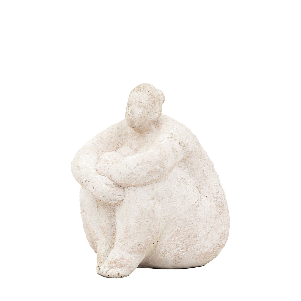 Lady Cement Decoration Small