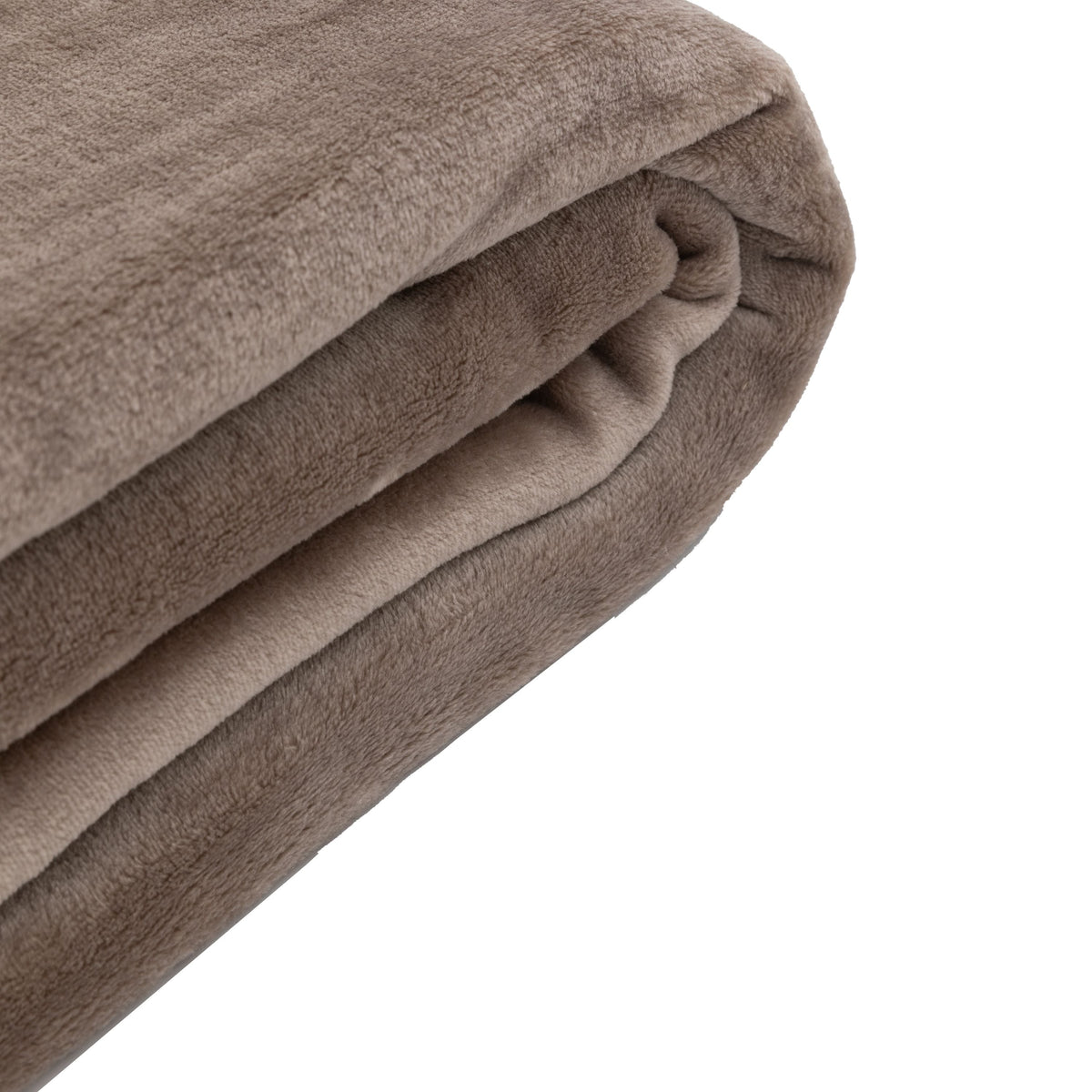 Simply Green Recycled Throw Taupe