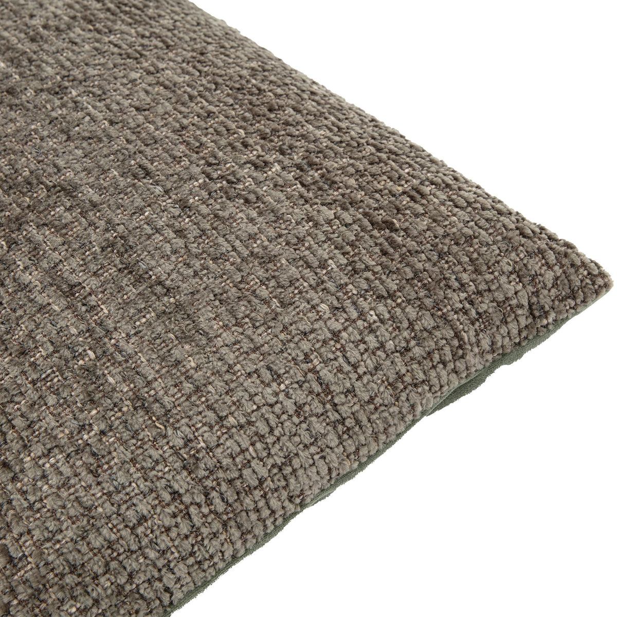 Chenille Cushion Taupe