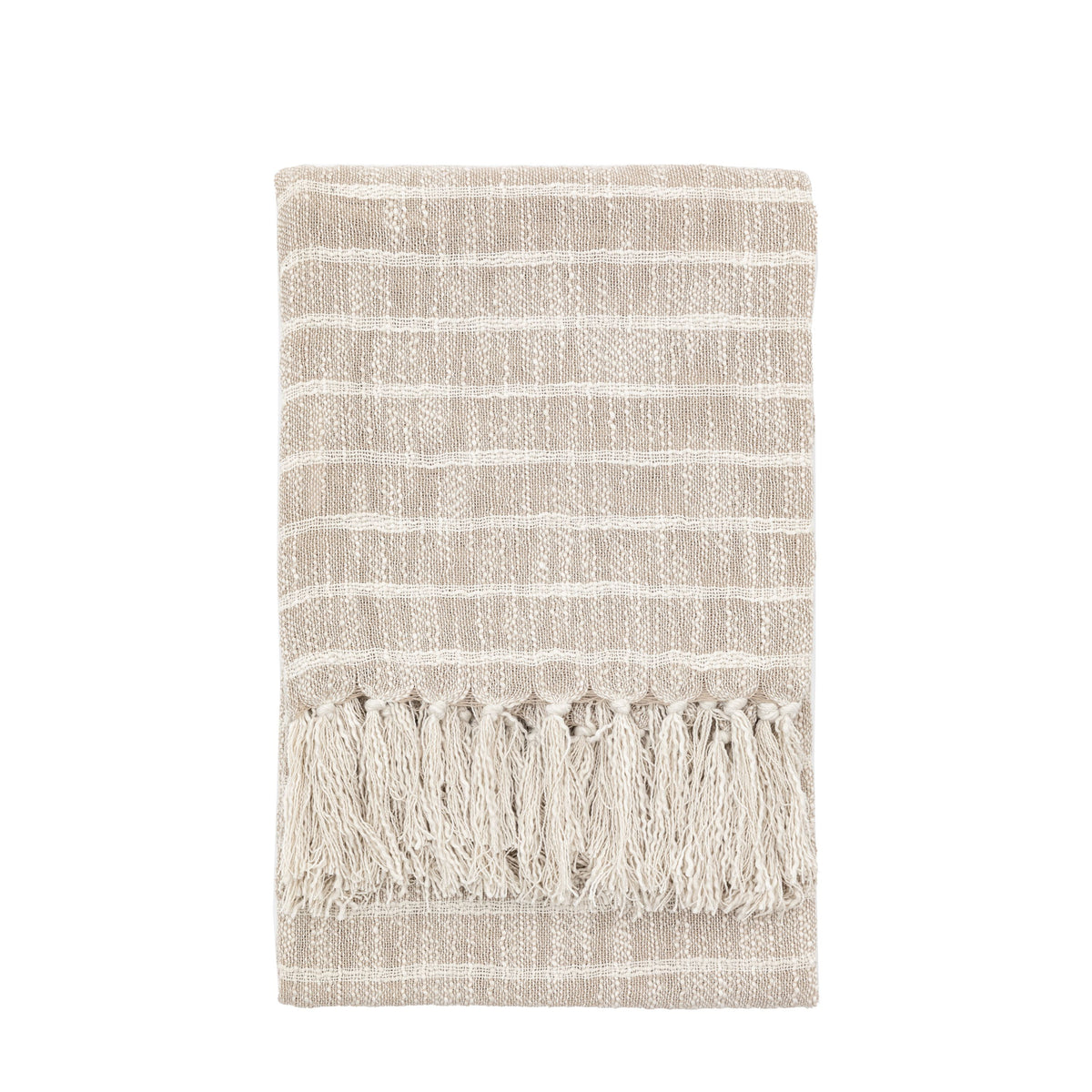 Melford Stripe Throw Sand