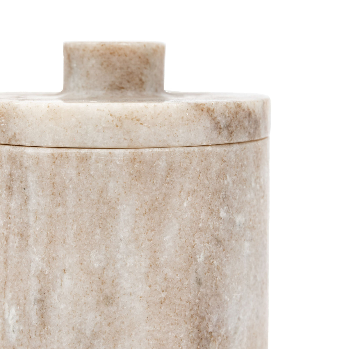 Tarragona Marble Storage Jar Small