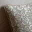 Morley Floral Cushion Taupe