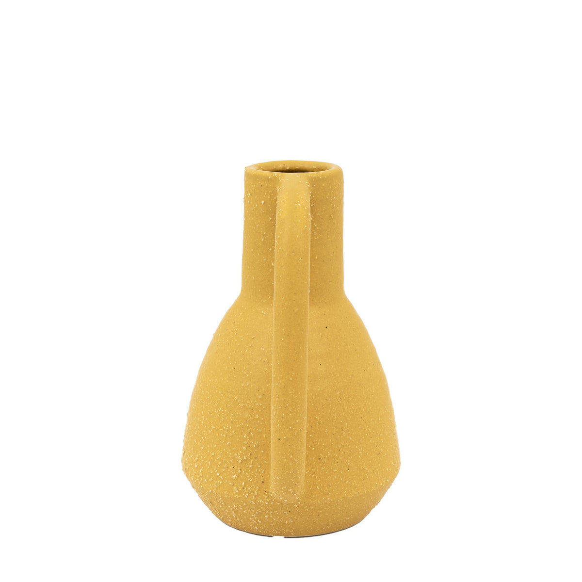 Ojal Ceramic Vase Mustard