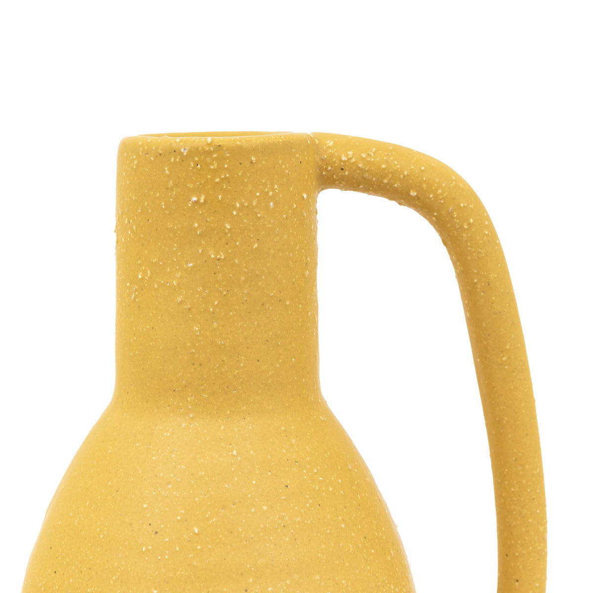 Ojal Ceramic Vase Mustard