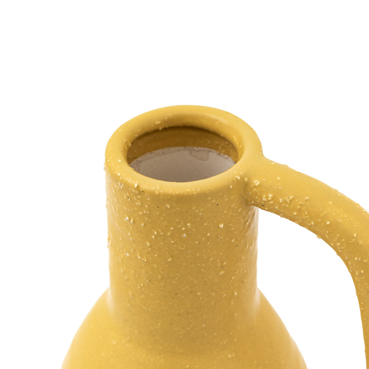 Ojal Ceramic Vase Mustard