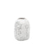 Meadow Embossed Ceramic Vase Stone Small