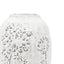 Meadow Embossed Ceramic Vase Stone Small