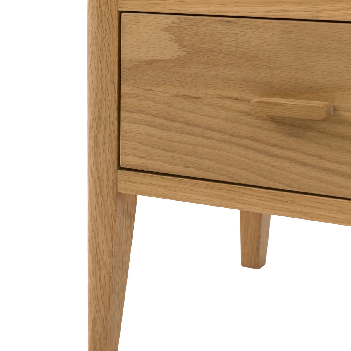 Camden 2 Drawer Bedside Natural