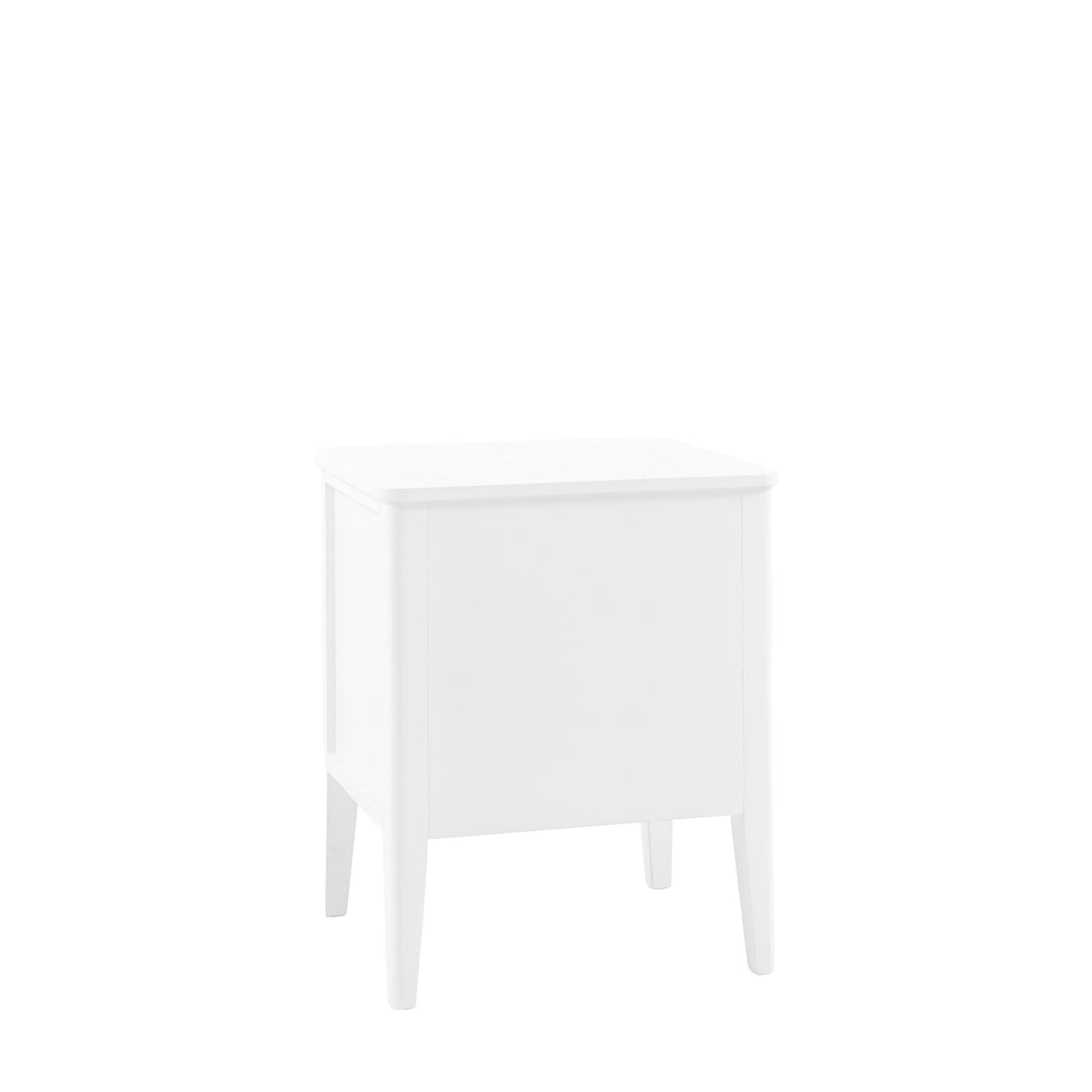 Acton 2 Drawer Bedside White