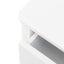 Acton 2 Drawer Bedside White