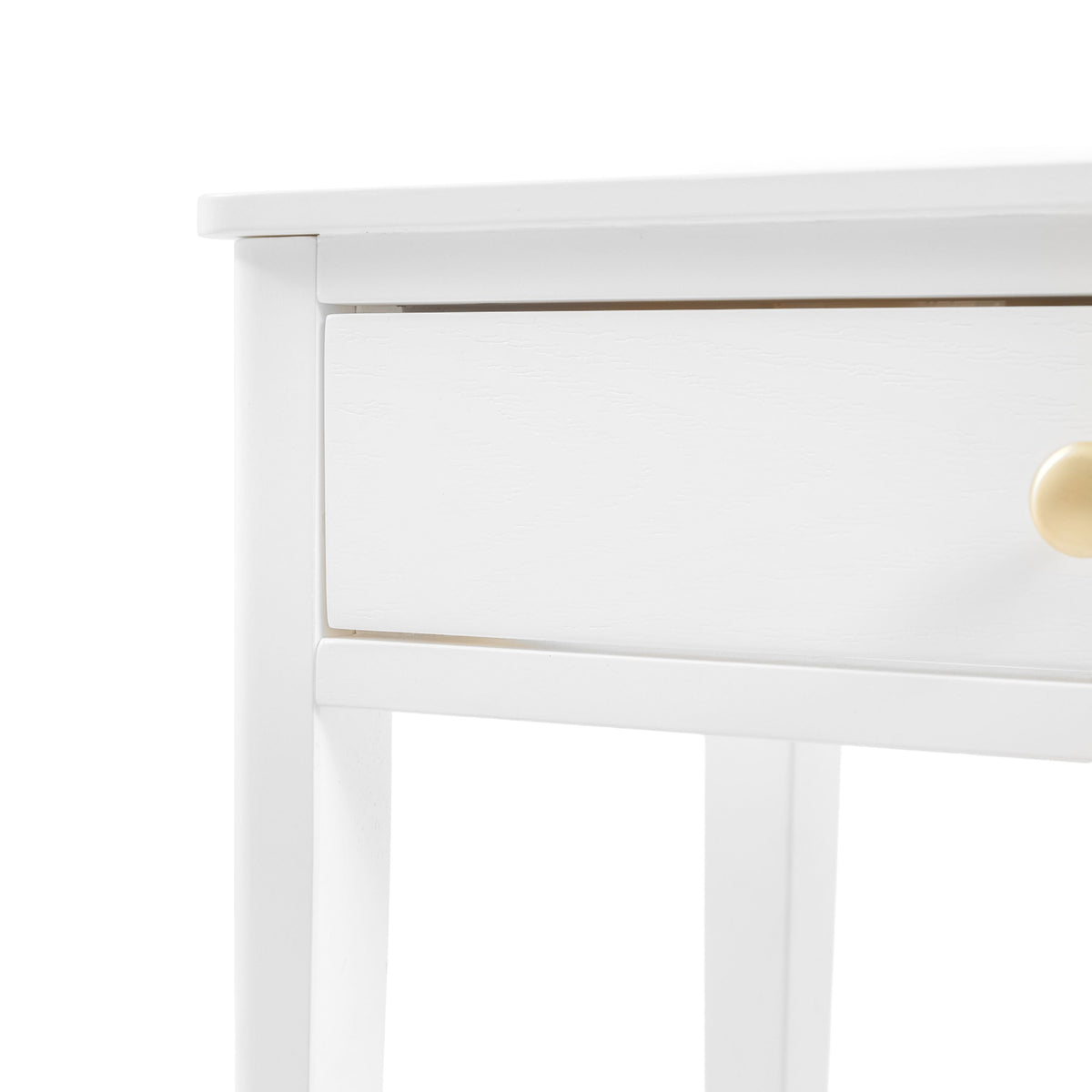 Acton 2 Drawer Console White