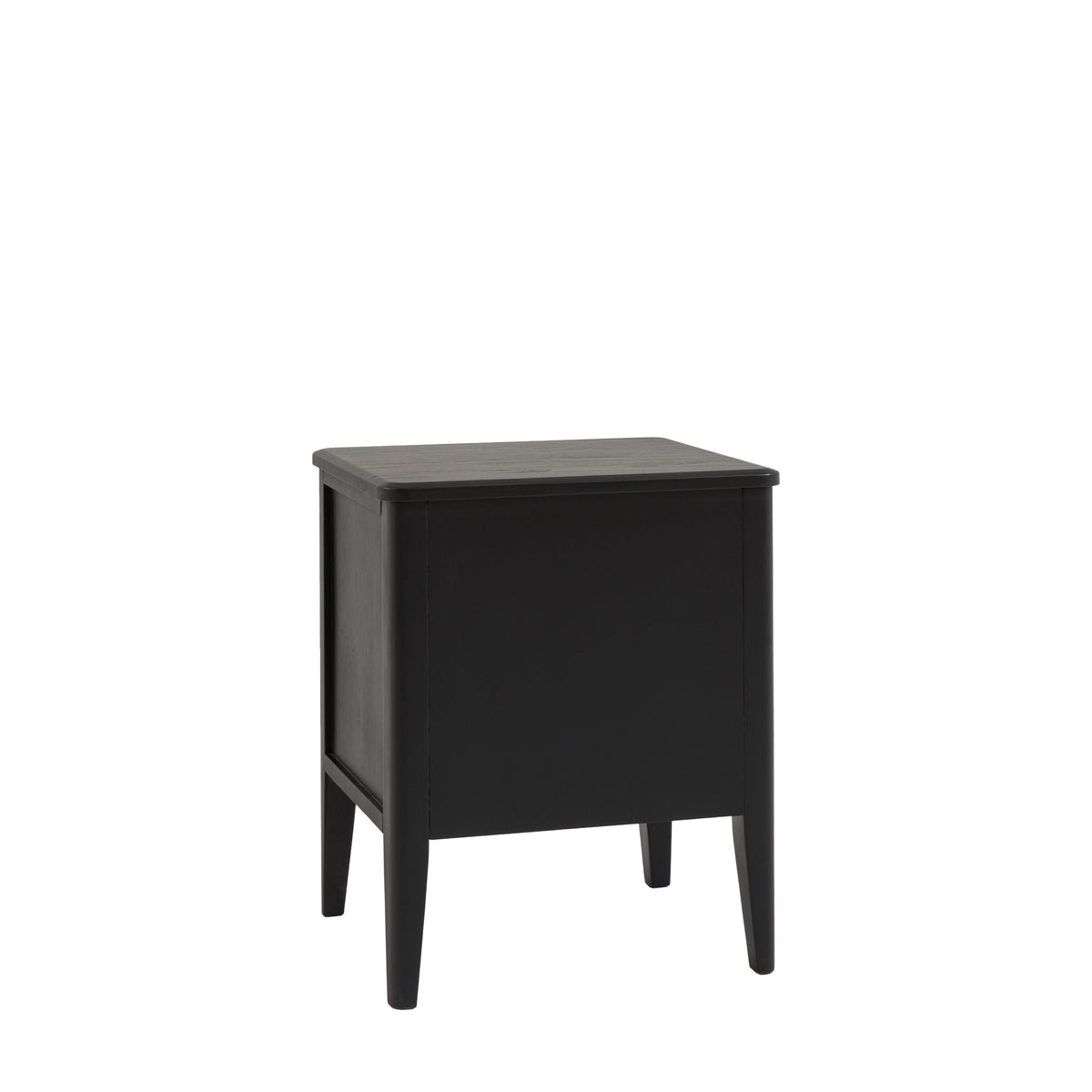Acton 2 Drawer Bedside Black