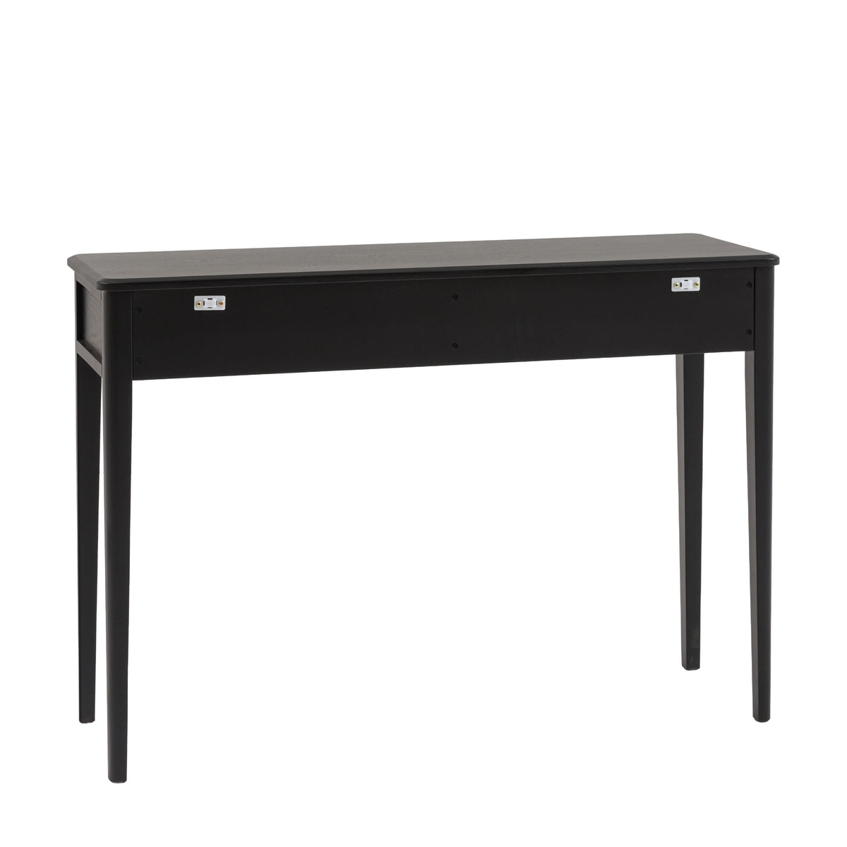 Acton 2 Drawer Console Black