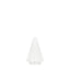 White Confetti Glass Tree Decoration Small